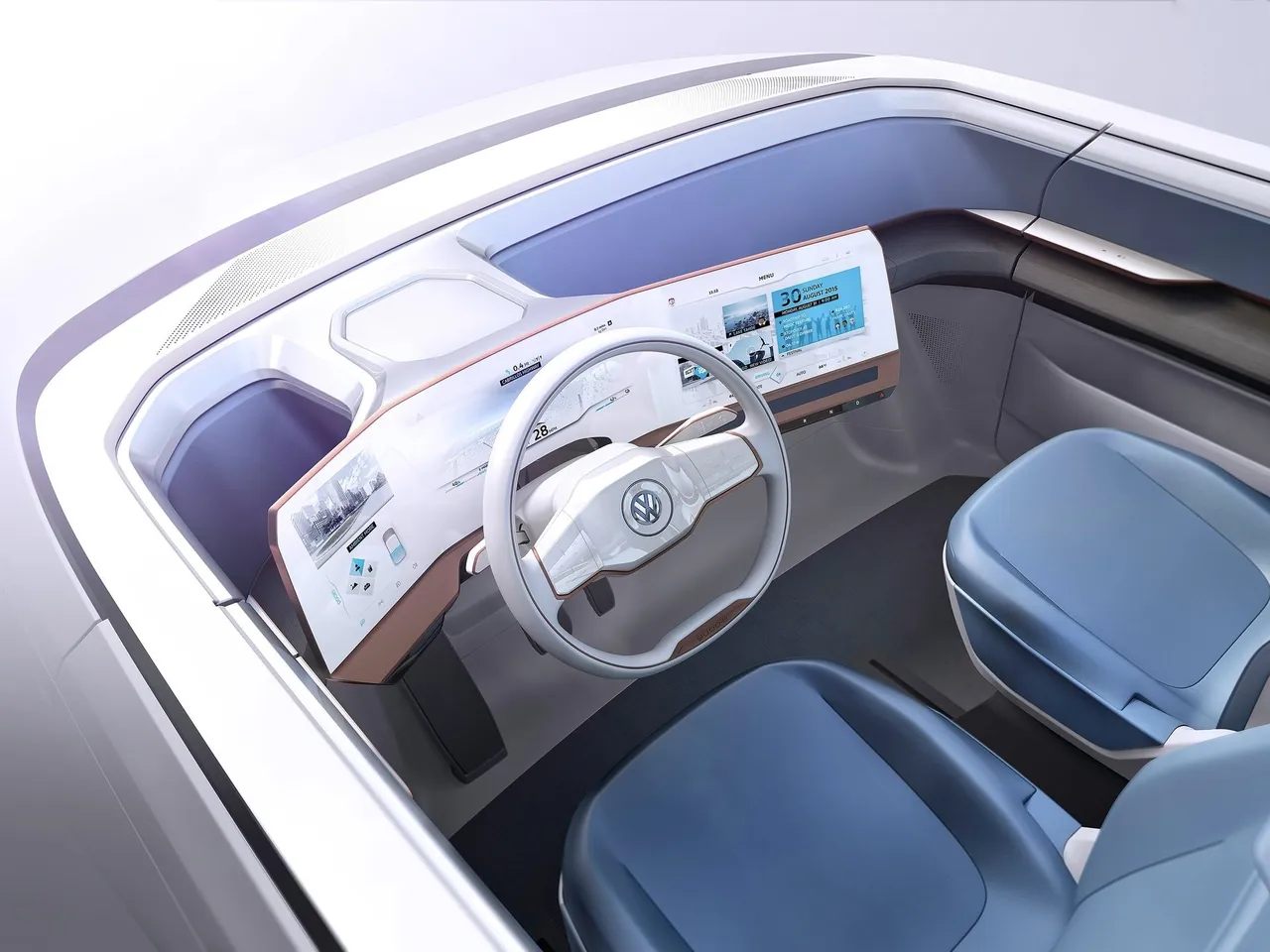 Volkswagen Budd-e Concept (2016) – interiér