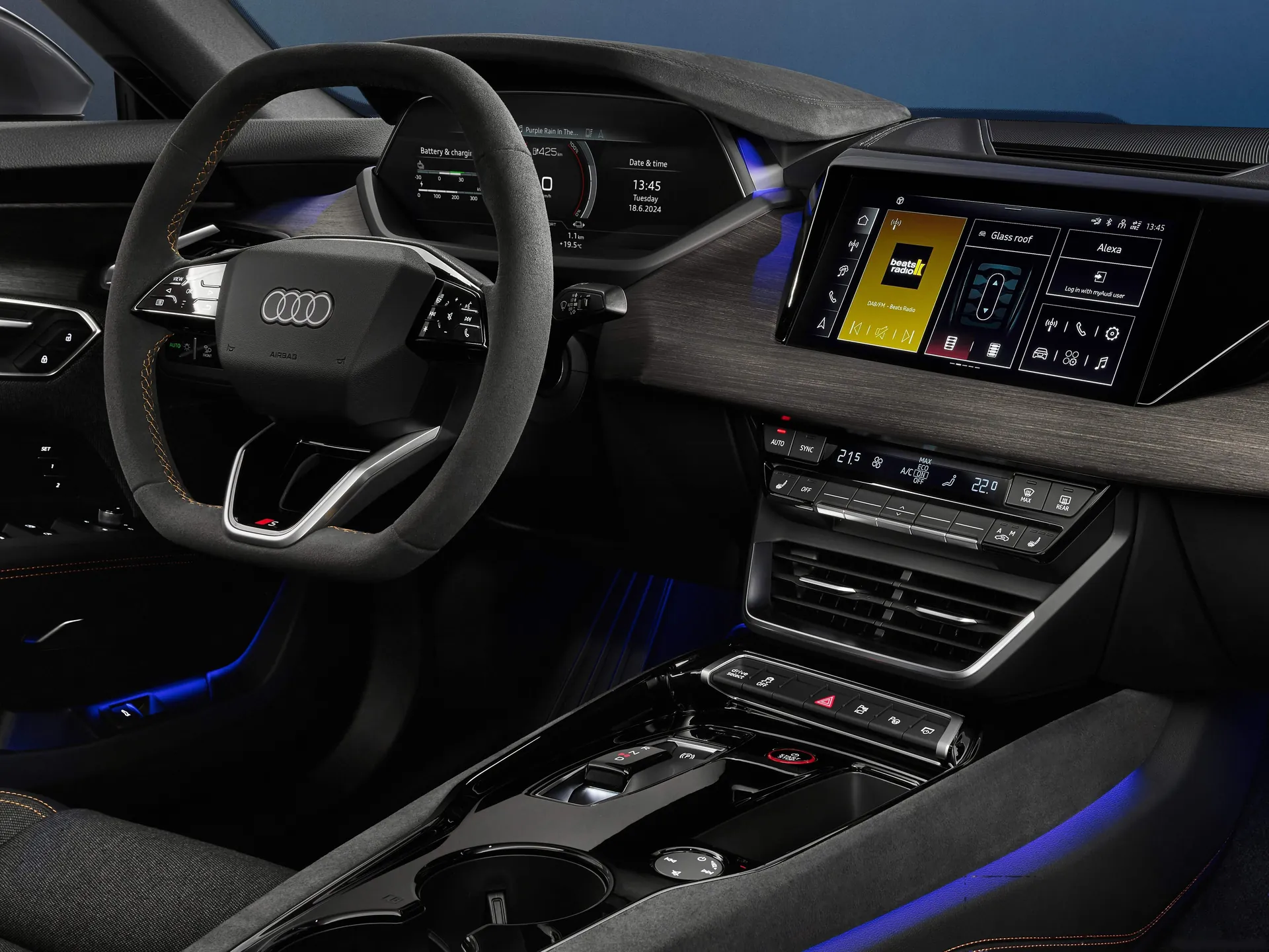 Audi S e-tron GT (2025) – interiér