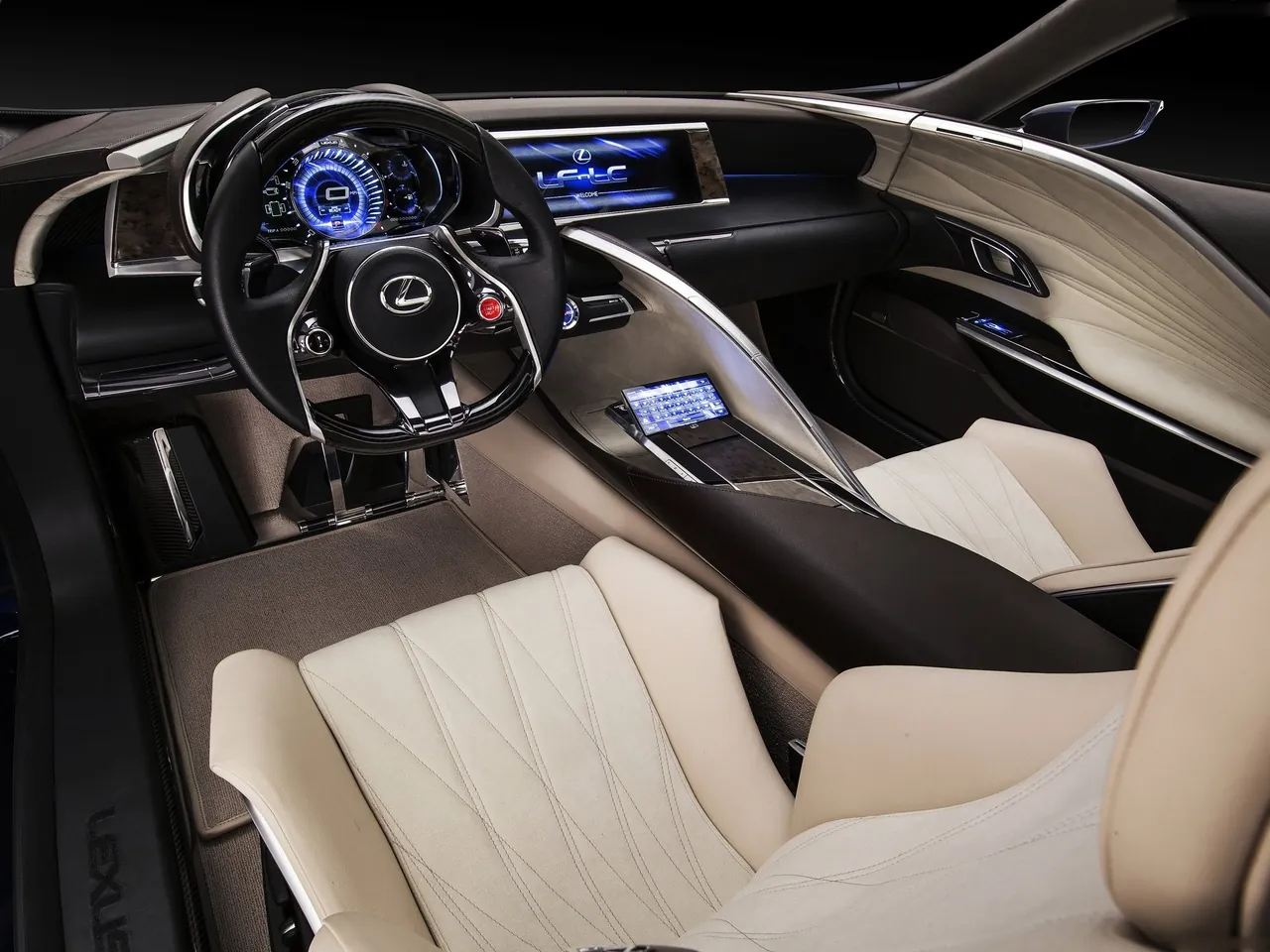 Lexus LF-LC Blue Concept (2012) – interiér