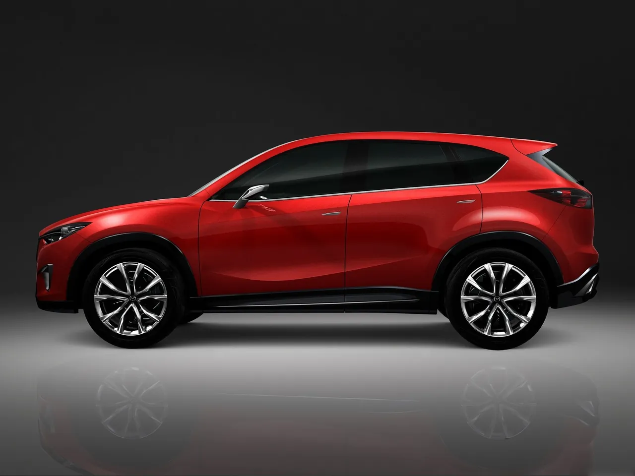 Mazda Minagi Concept (2011) – boční profil