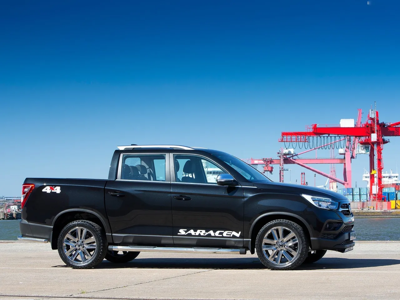 SsangYong Musso (2018) – boční profil