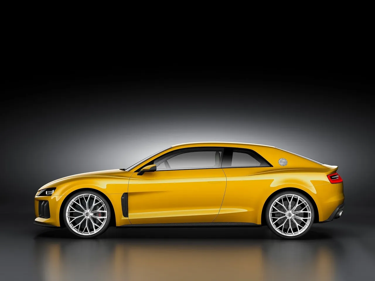 Audi Sport quattro Concept (2013) – boční profil