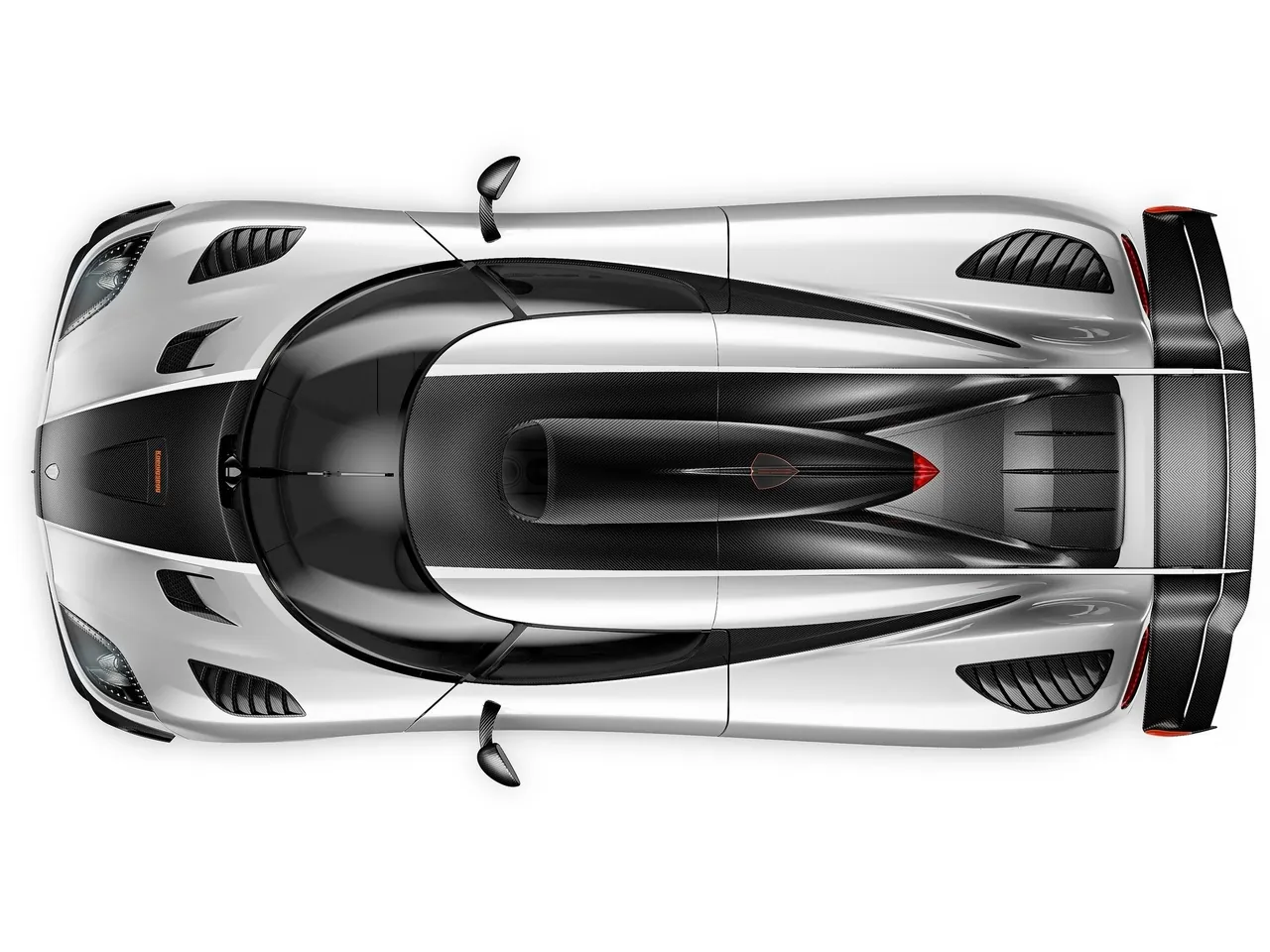 Koenigsegg One-1 (2014) – pohled shora