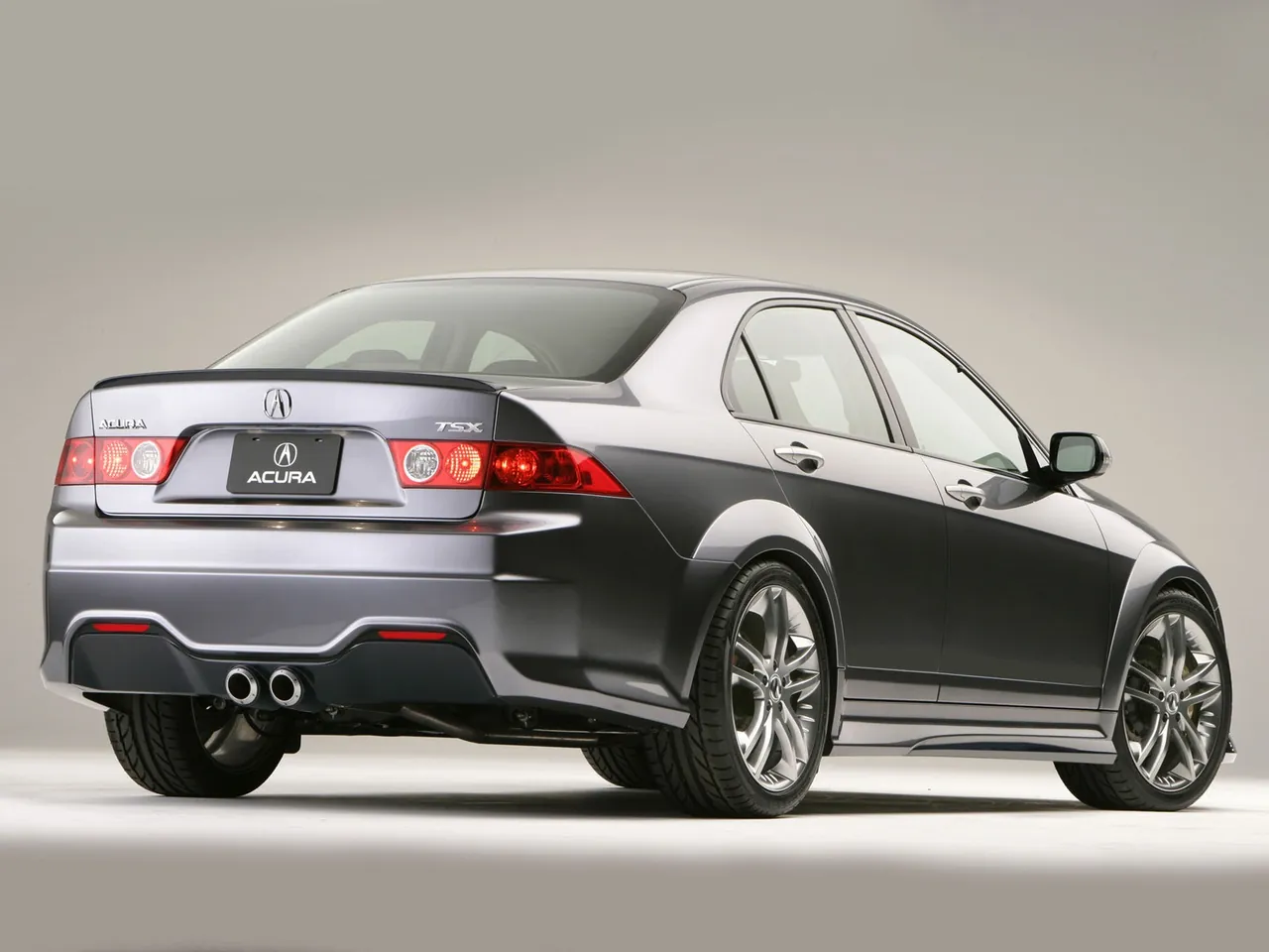 Acura TSX A-Spec Concept (2005) – zadní tříčtvrteční pohled