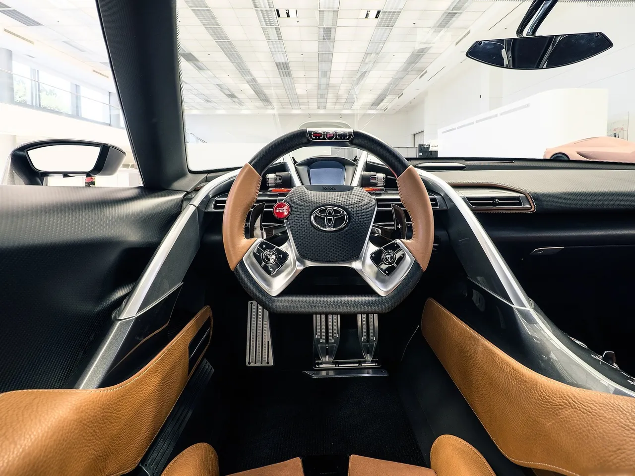 Toyota FT-1 Graphite Concept (2014) - Interior