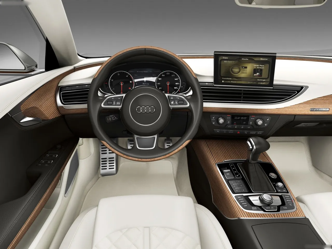 Audi Sportback Concept (2009) – interiér