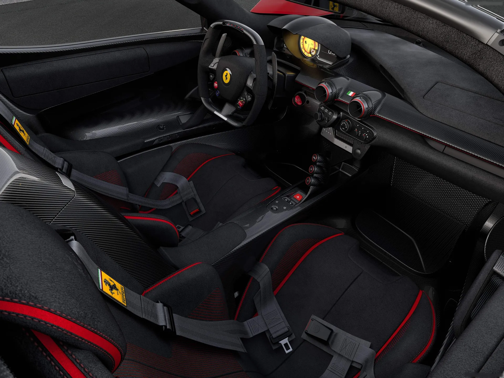 Ferrari LaFerrari Aperta (2017) – interiér