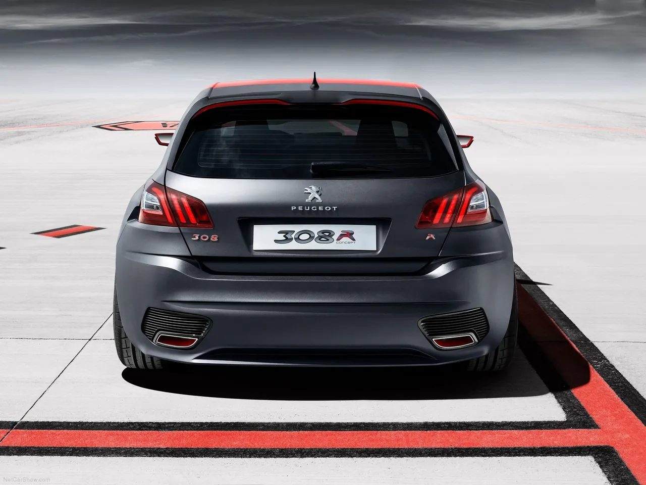 Peugeot 308 R Concept (2013) – zezadu