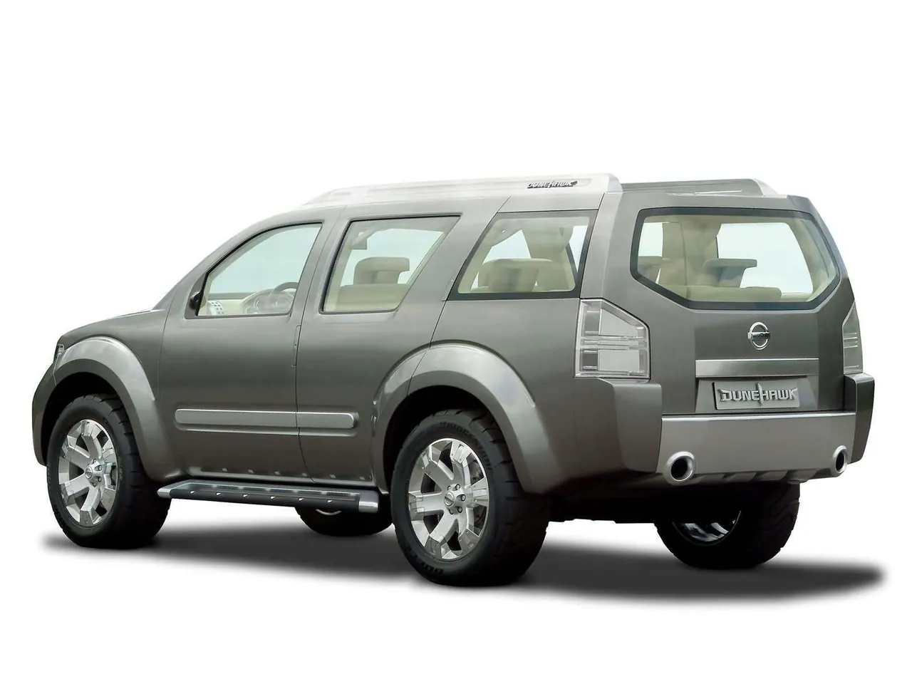 Nissan Dunehawk Concept (2003) – zadní tříčtvrteční pohled