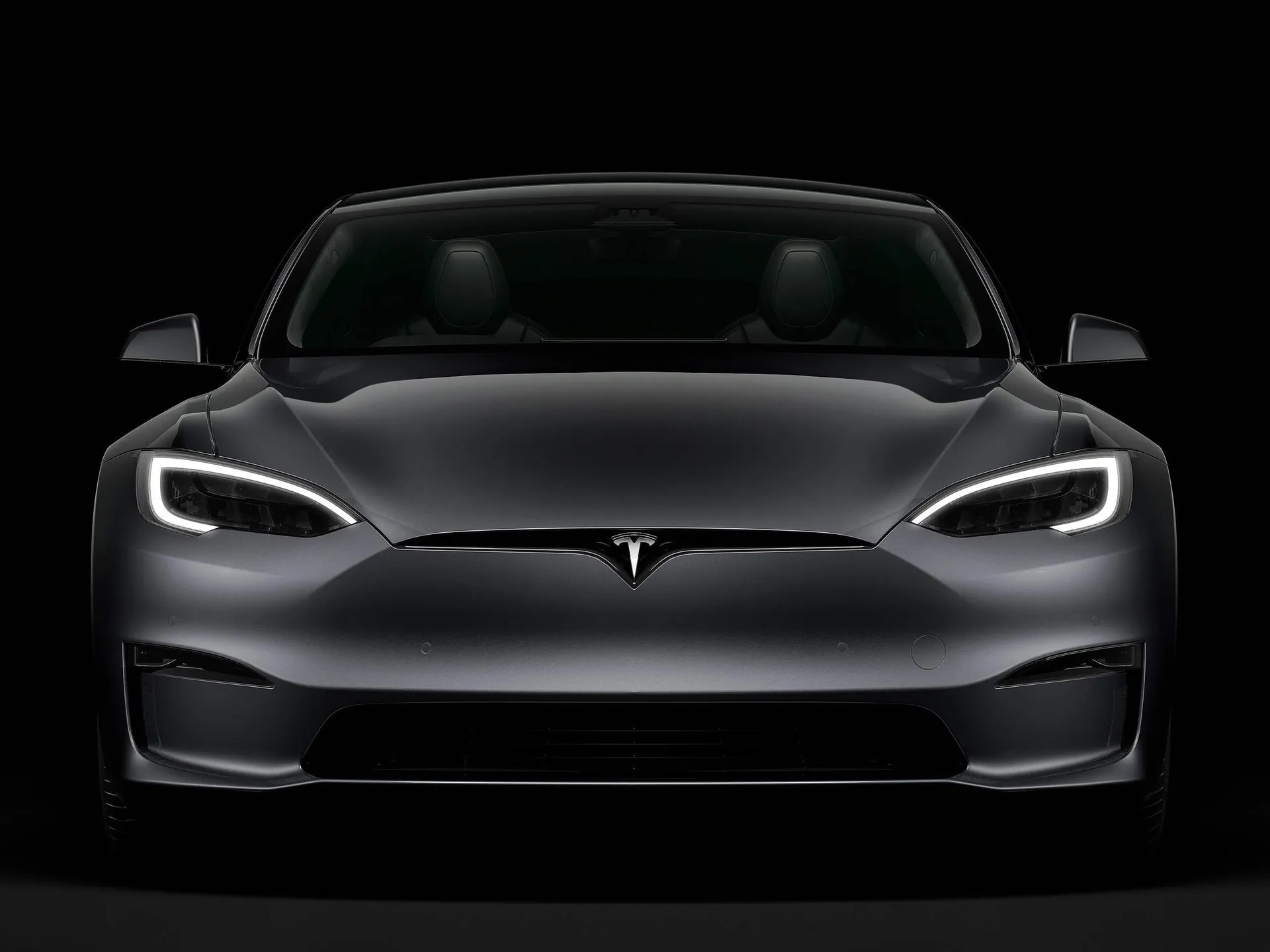Tesla Model S (2021) – zepředu