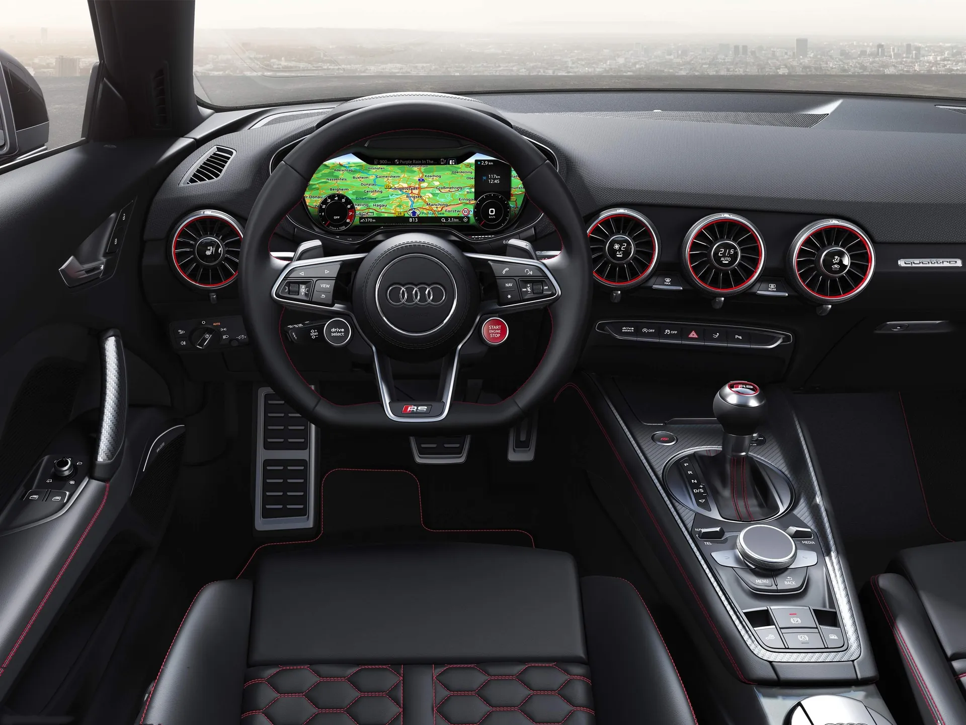 Audi TT RS Roadster (2020) – interiér
