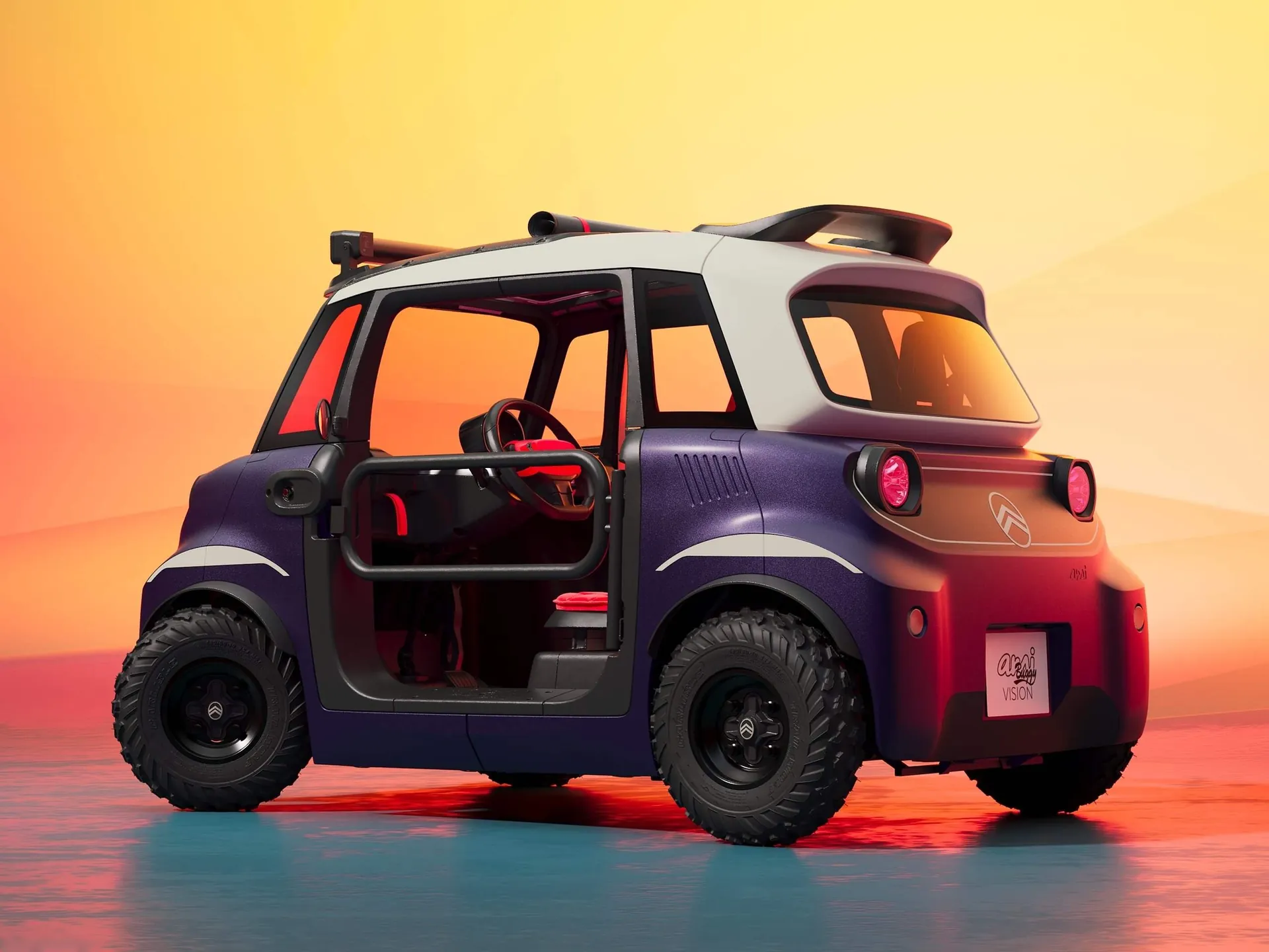 Citroen Ami Buggy Vision Concept (2024) – zadní tříčtvrteční pohled