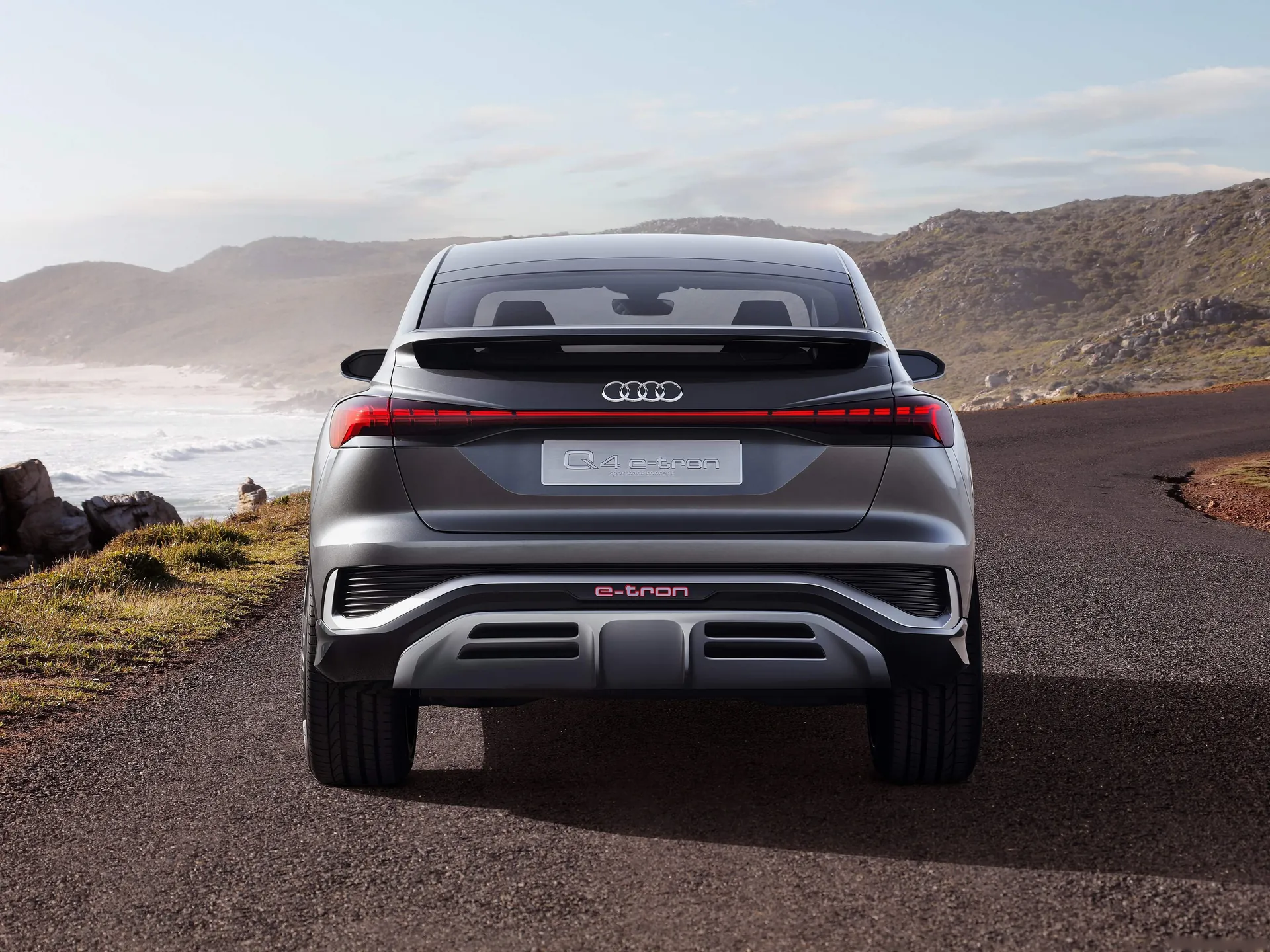 Audi Q4 Sportback e-tron Concept (2020) – zezadu