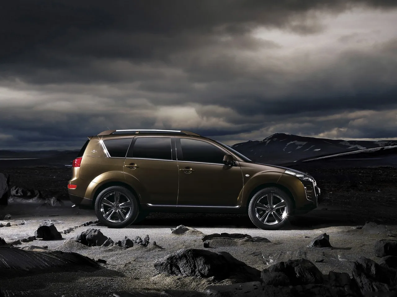 Peugeot 4007 Holland and Holland Concept (2007) – boční profil