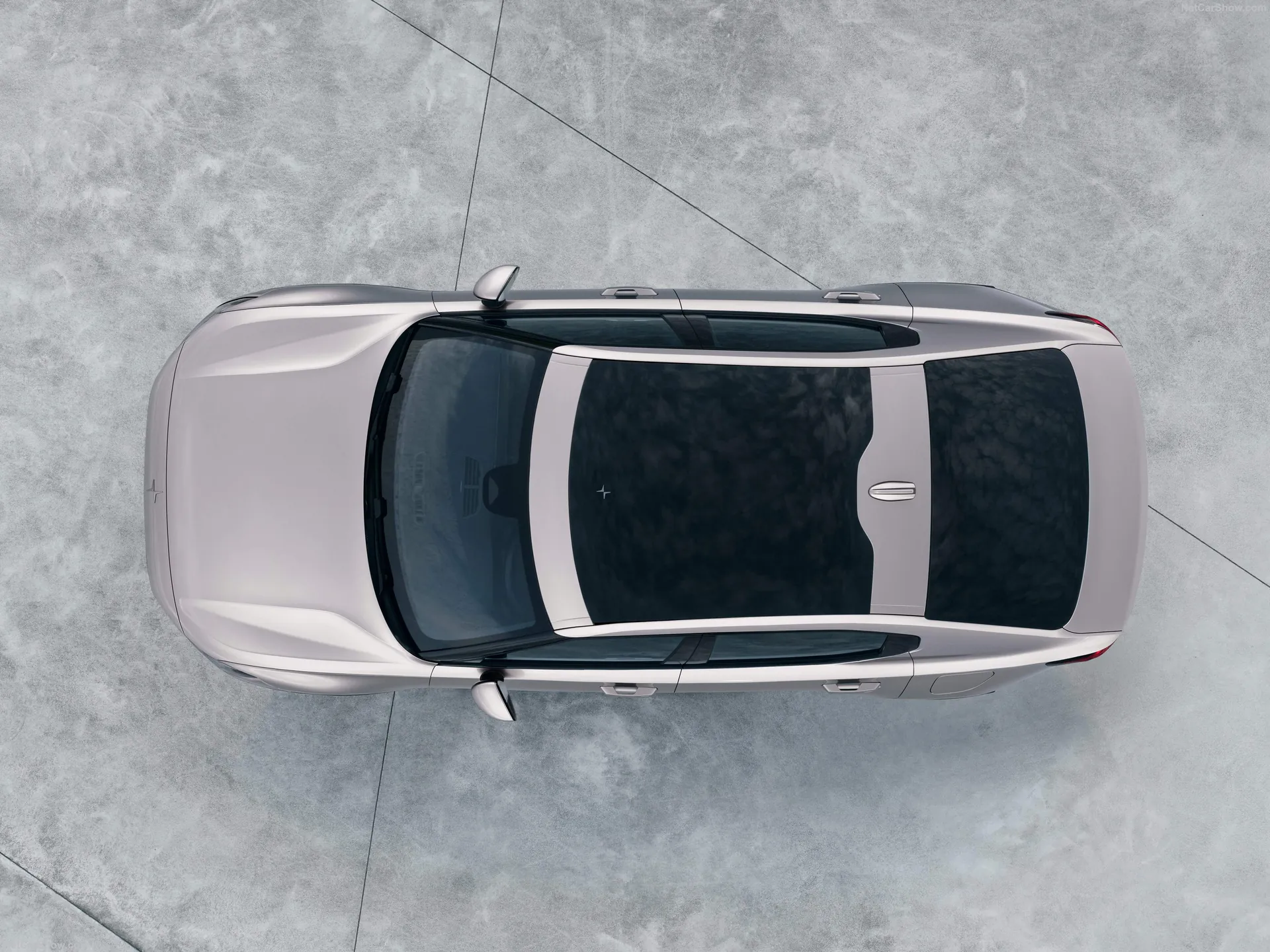 Polestar 2 (2023) – pohled shora