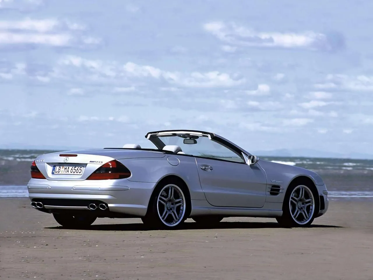 Mercedes-Benz SL65 AMG (2004) - Rear Three-Quarter