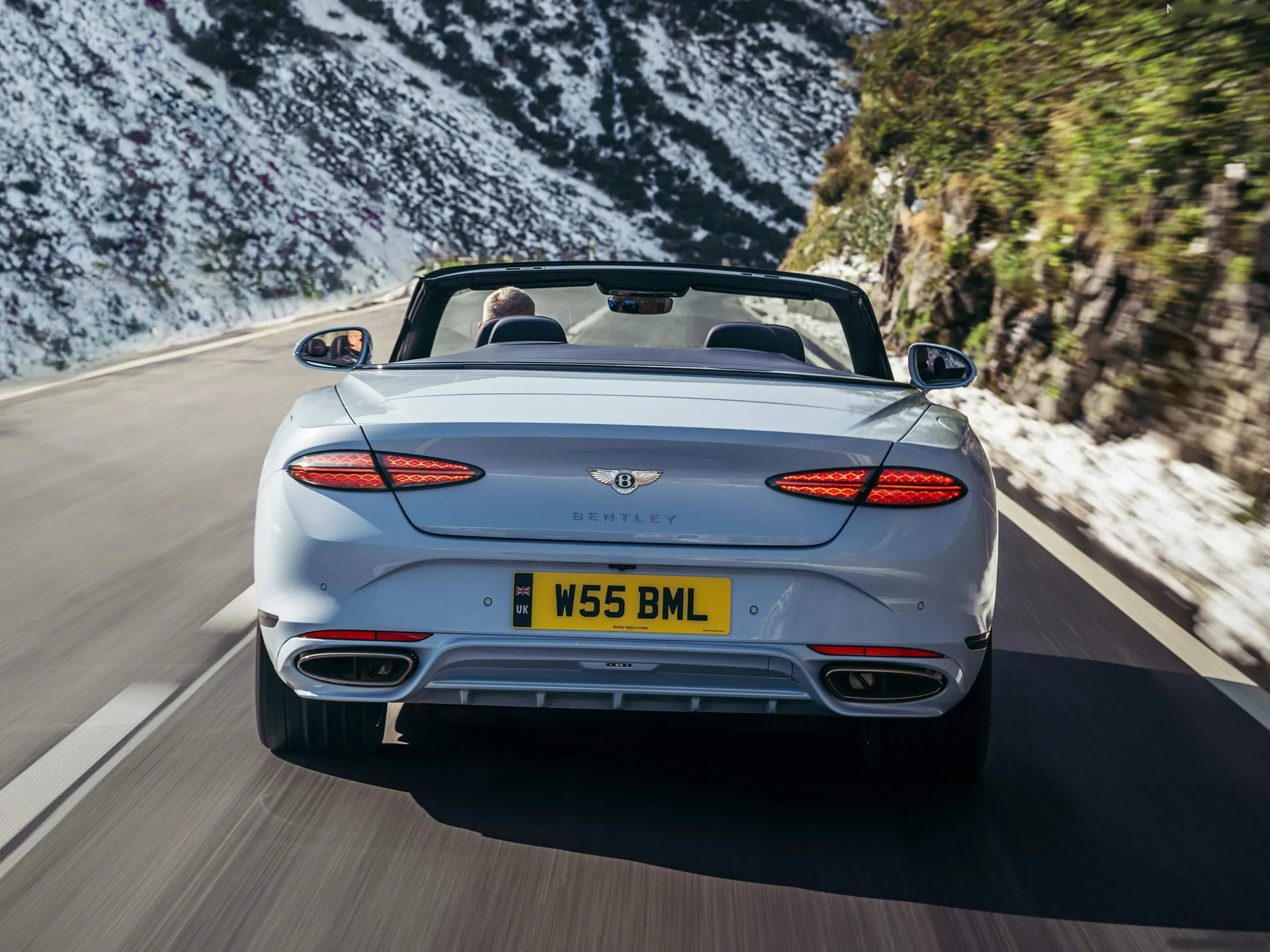 Bentley Continental GTC Speed (2025) – zezadu