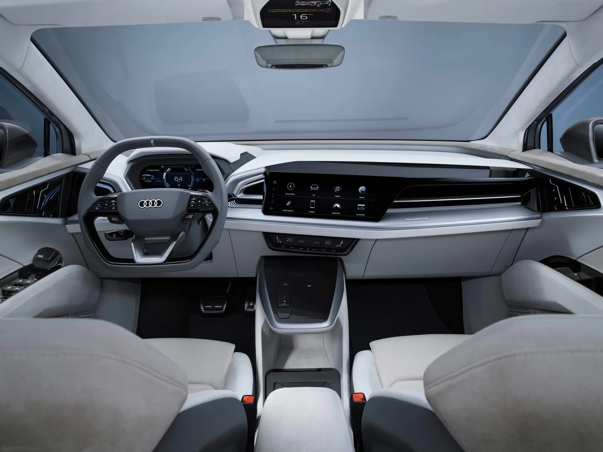 Audi Q4 Sportback e-tron Concept (2020) – interiér
