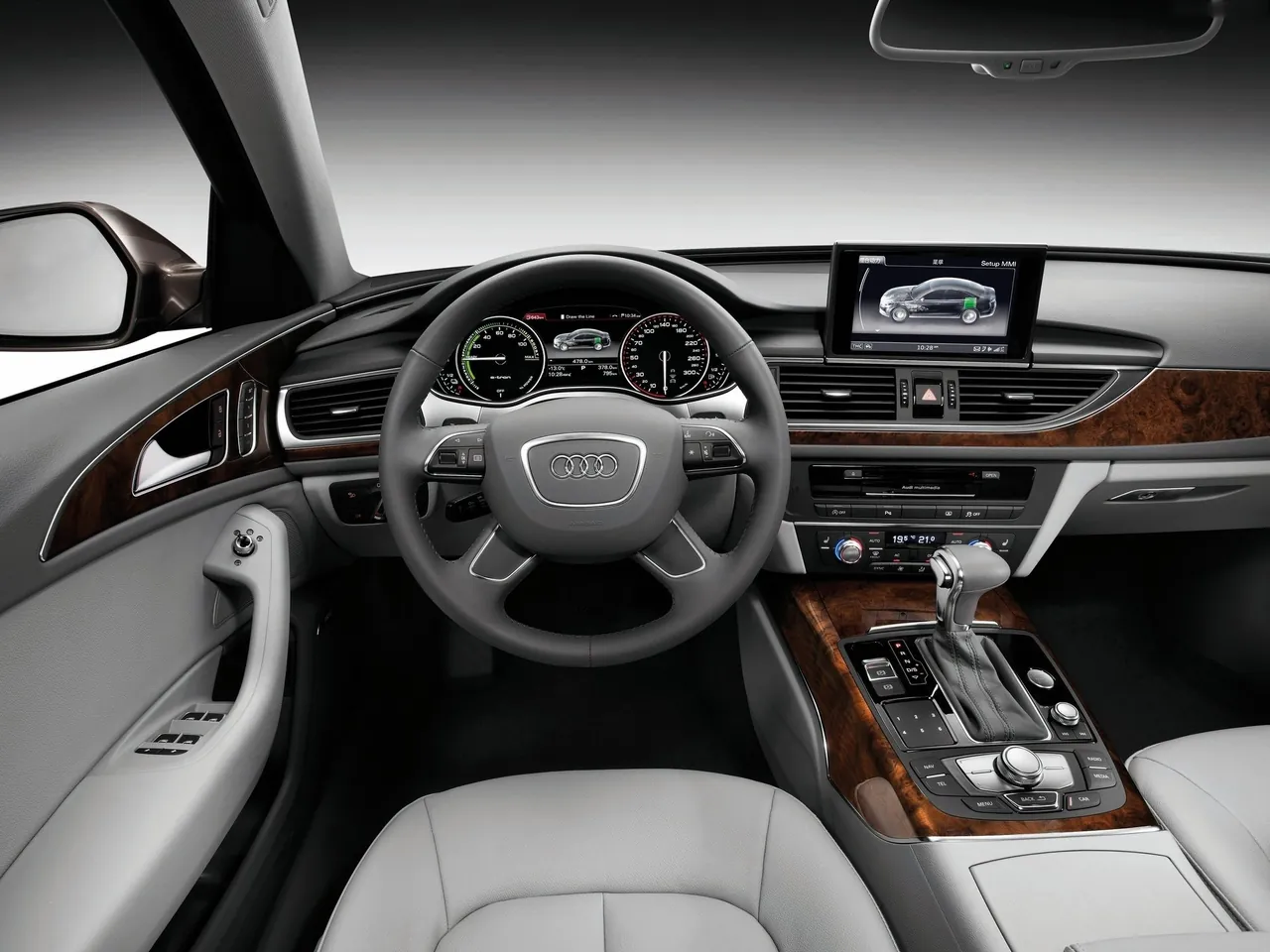 Audi A6 L e-tron Concept (2012) – interiér