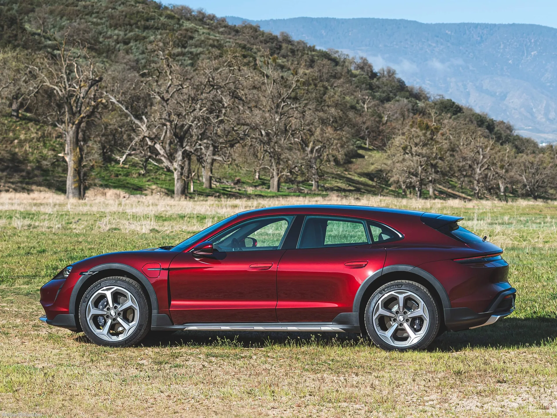 Porsche Taycan 4 Cross Turismo (2022) - Side Profile