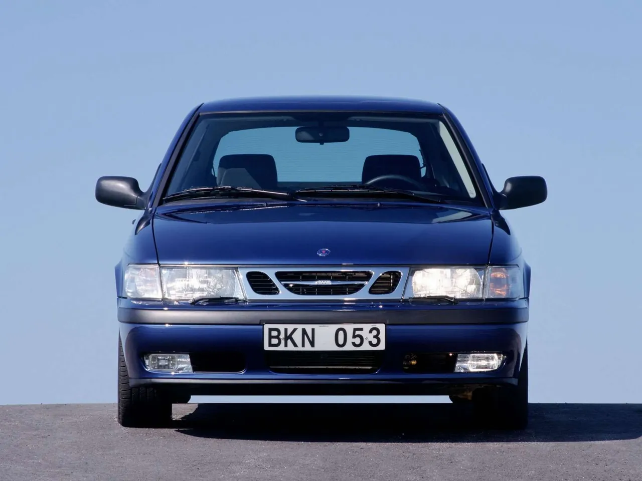 Saab 9-3 Coupe (1999) – zepředu