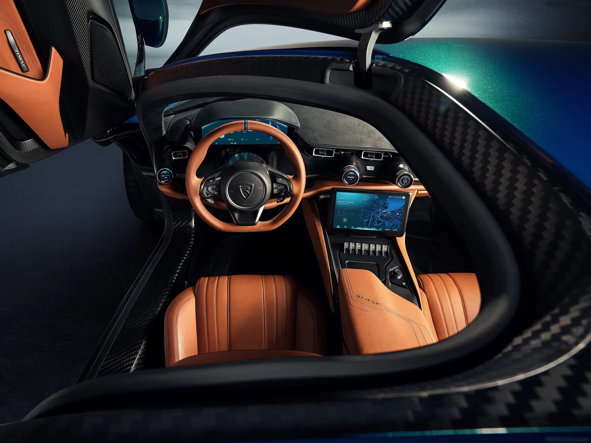Rimac Nevera (2022) – interiér