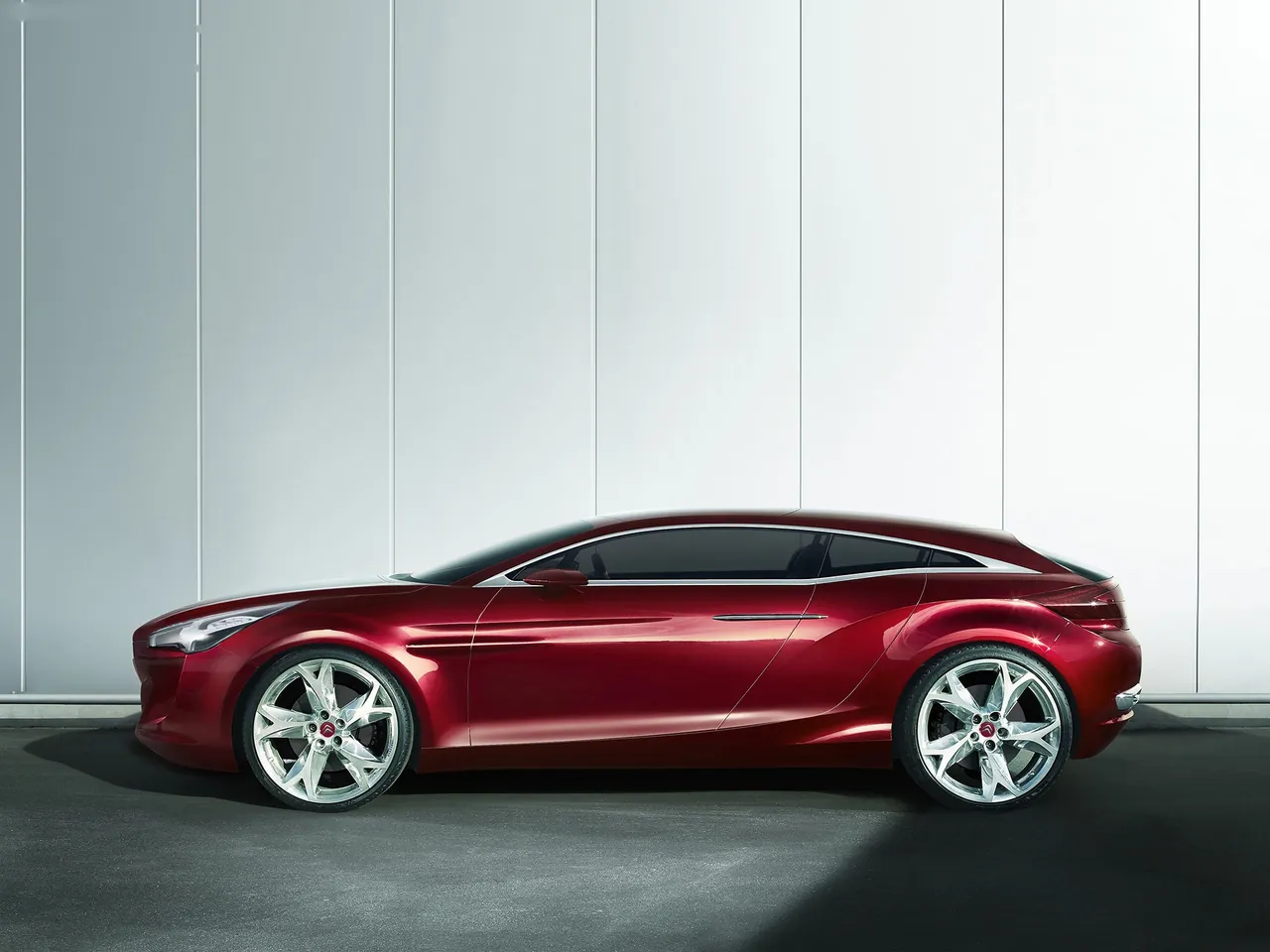 Citroen GQ Concept (2010) – boční profil