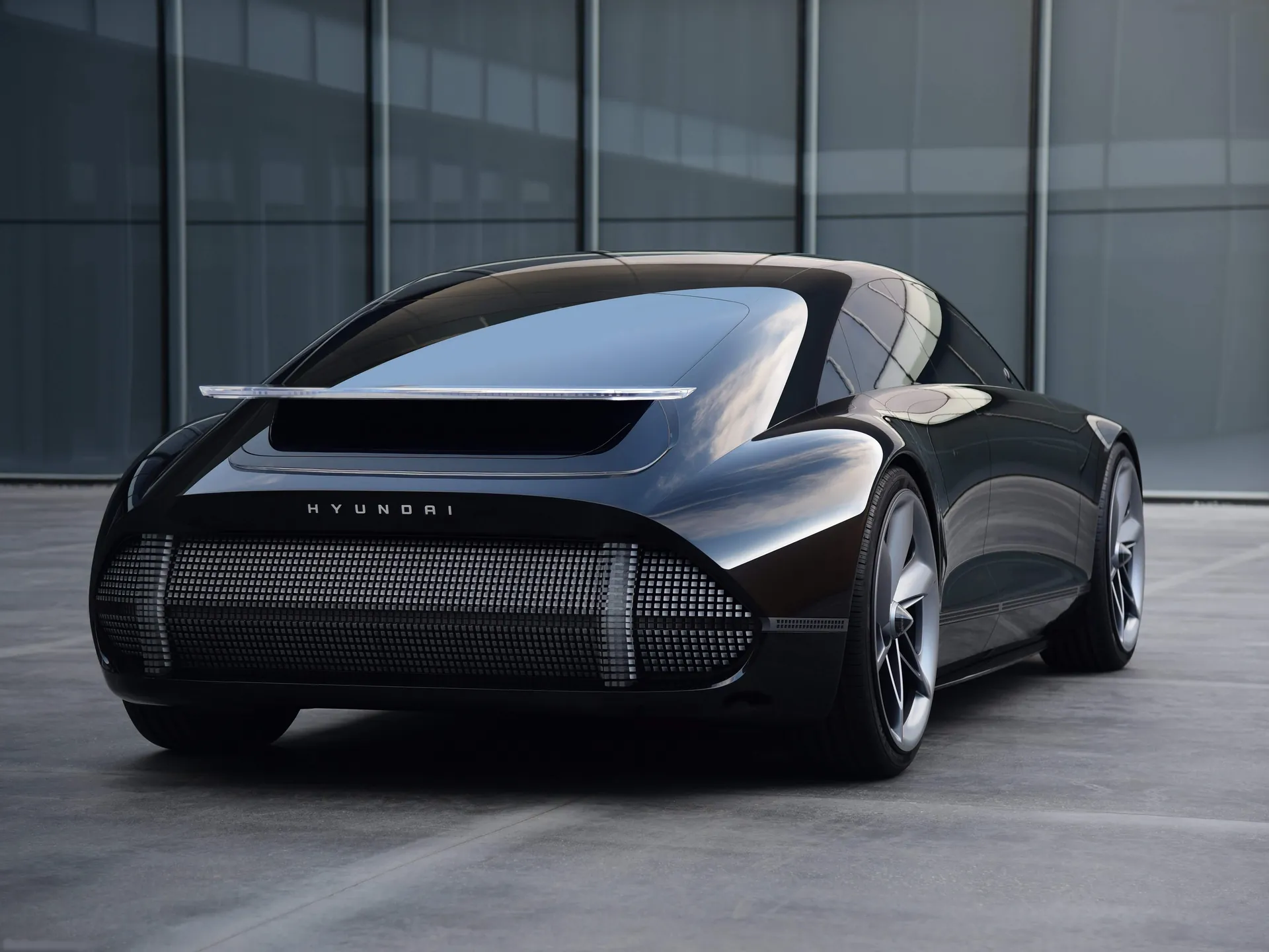 Hyundai Prophecy Concept (2020) – zadní tříčtvrteční pohled