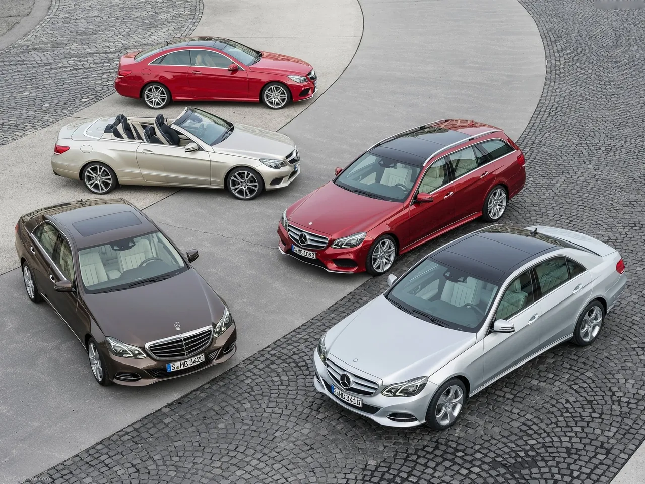 Mercedes-Benz E-Class (2014) – skupinový snímek