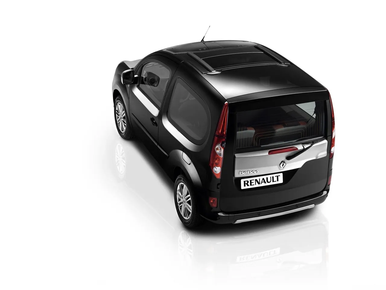 Renault Kangoo be bop (2009) – zadní tříčtvrteční pohled