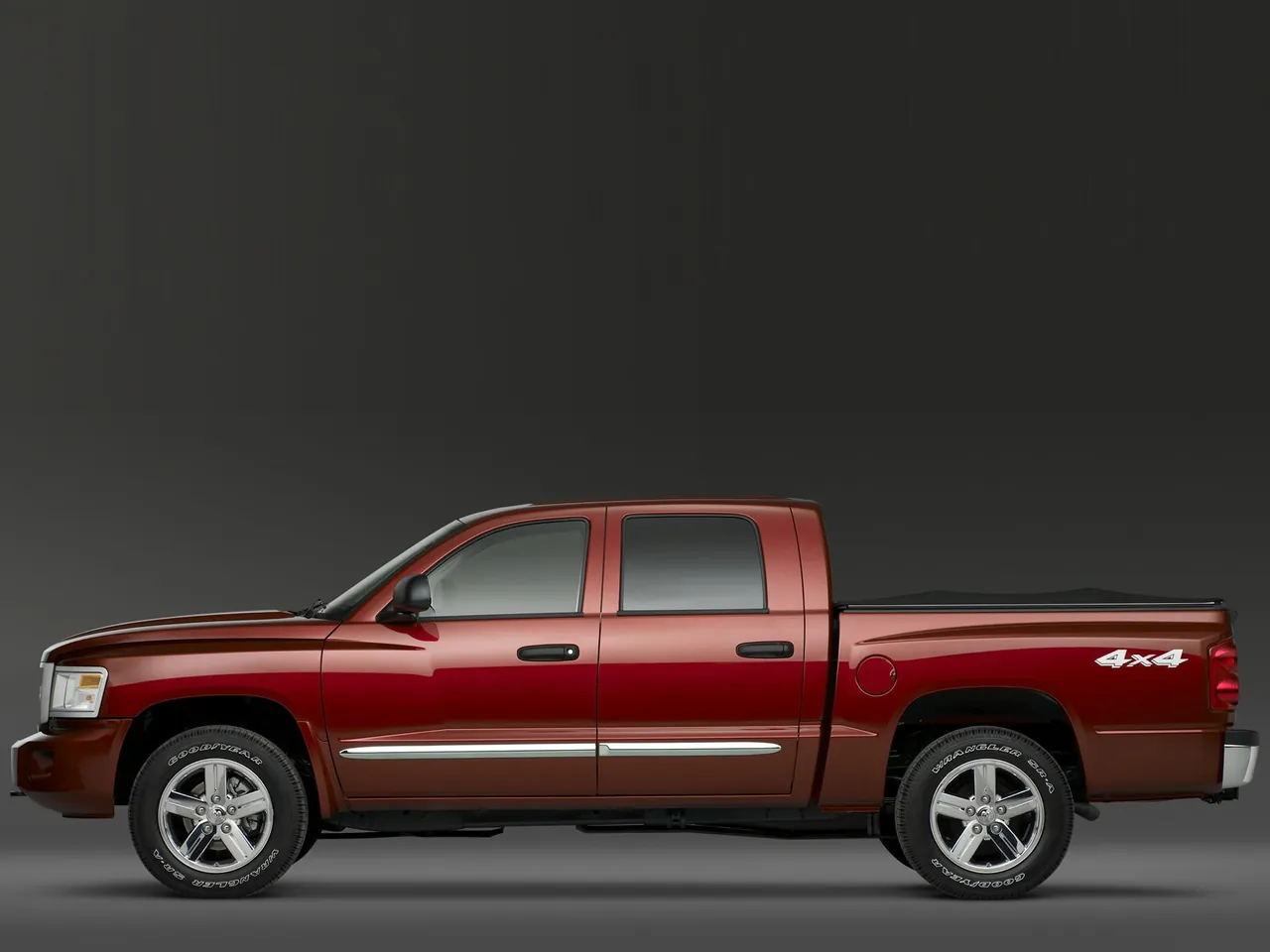Dodge Dakota (2008) – boční profil