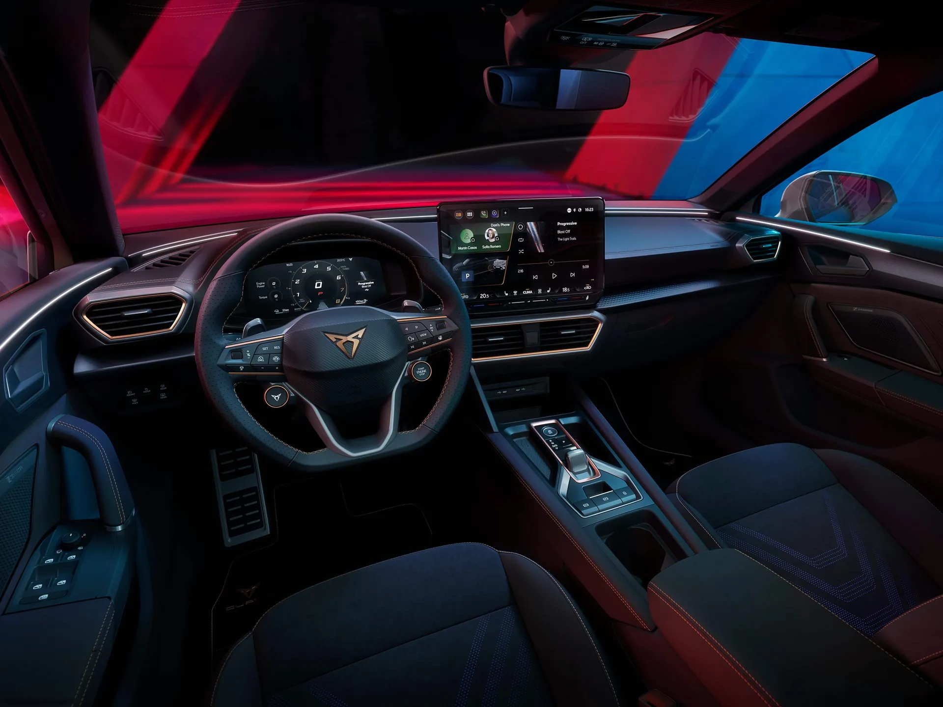 Cupra Leon Sportstourer (2025) – interiér