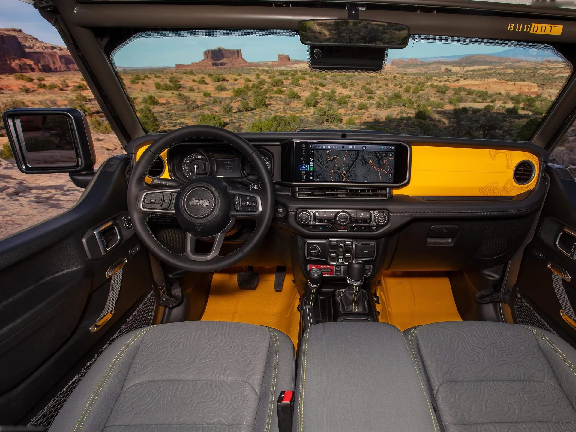 Jeep Bug Out 4xe Concept (2025) – interiér