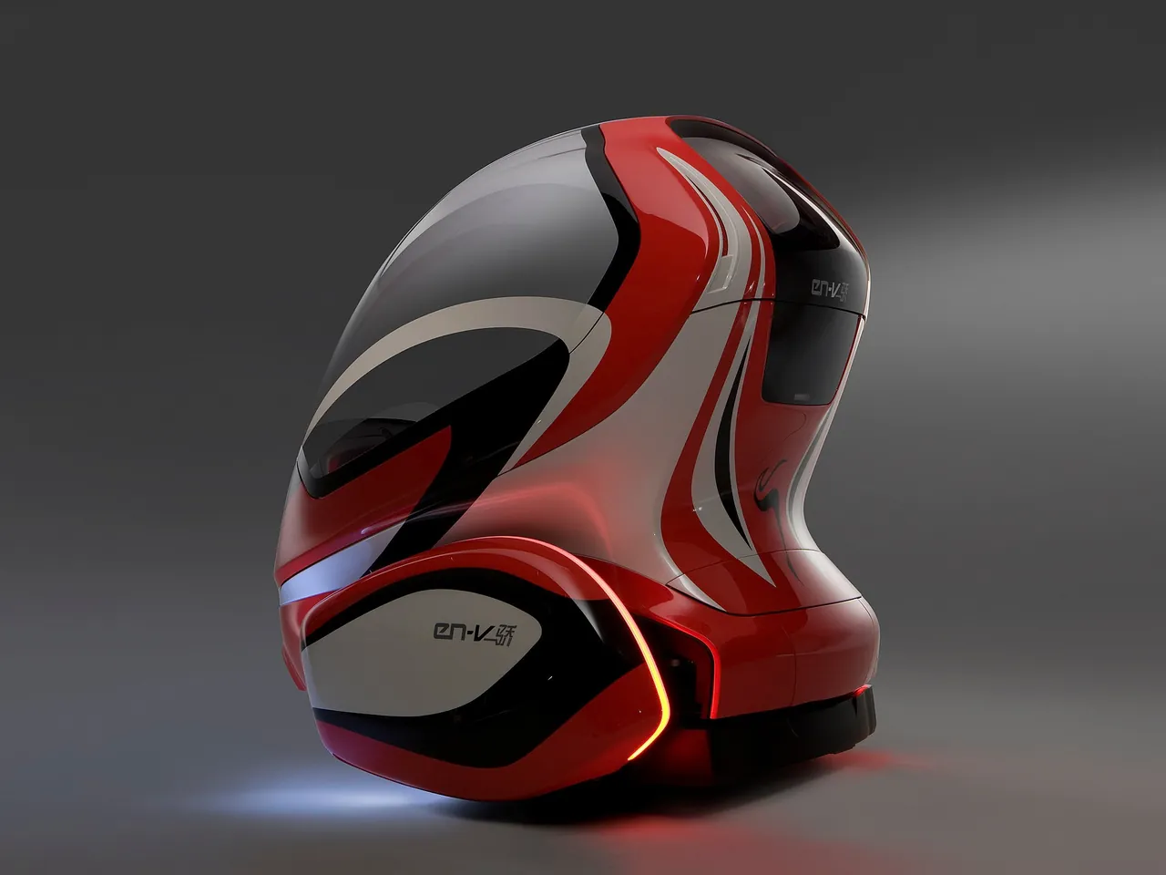GM EN-V Concept (2010) – zadní tříčtvrteční pohled