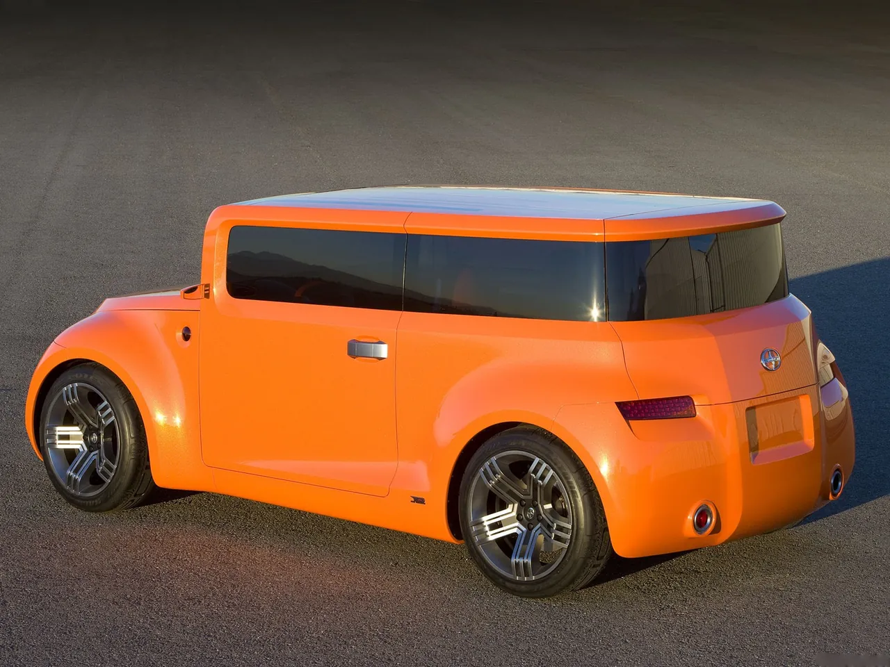 Scion Hako Coupe Concept (2008) – zadní tříčtvrteční pohled
