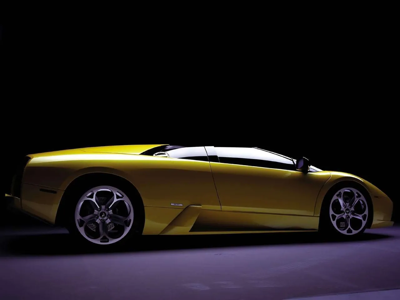 Lamborghini Murcielago Barchetta Concept (2002) – boční profil