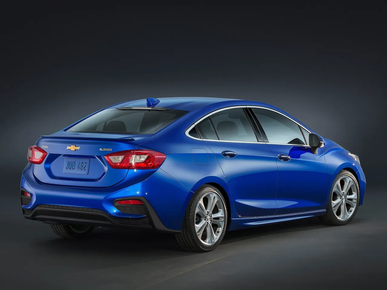 Chevrolet Cruze (2016) – zadní tříčtvrteční pohled