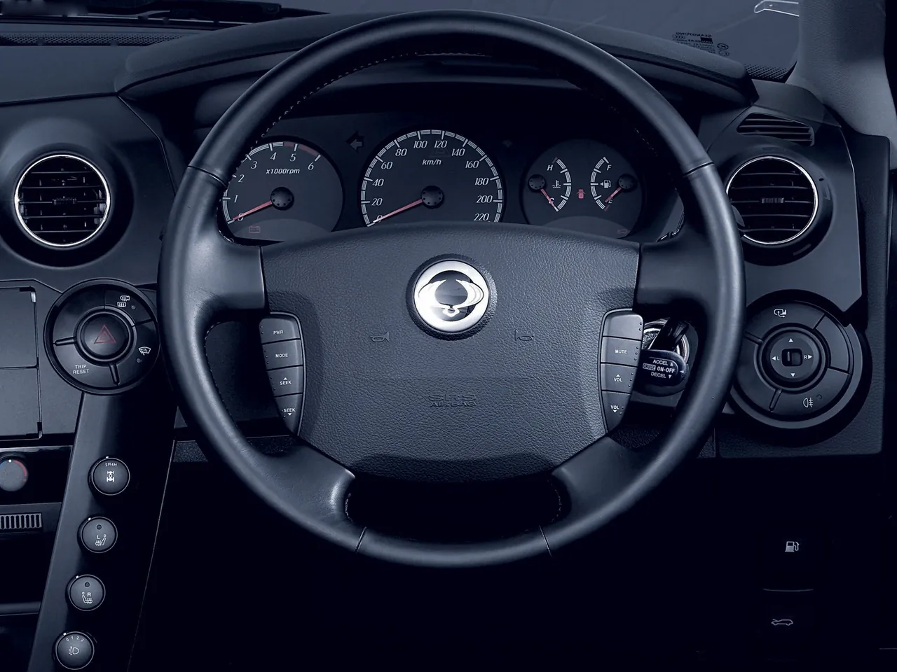 SsangYong Actyon Sports (2006) – interiér