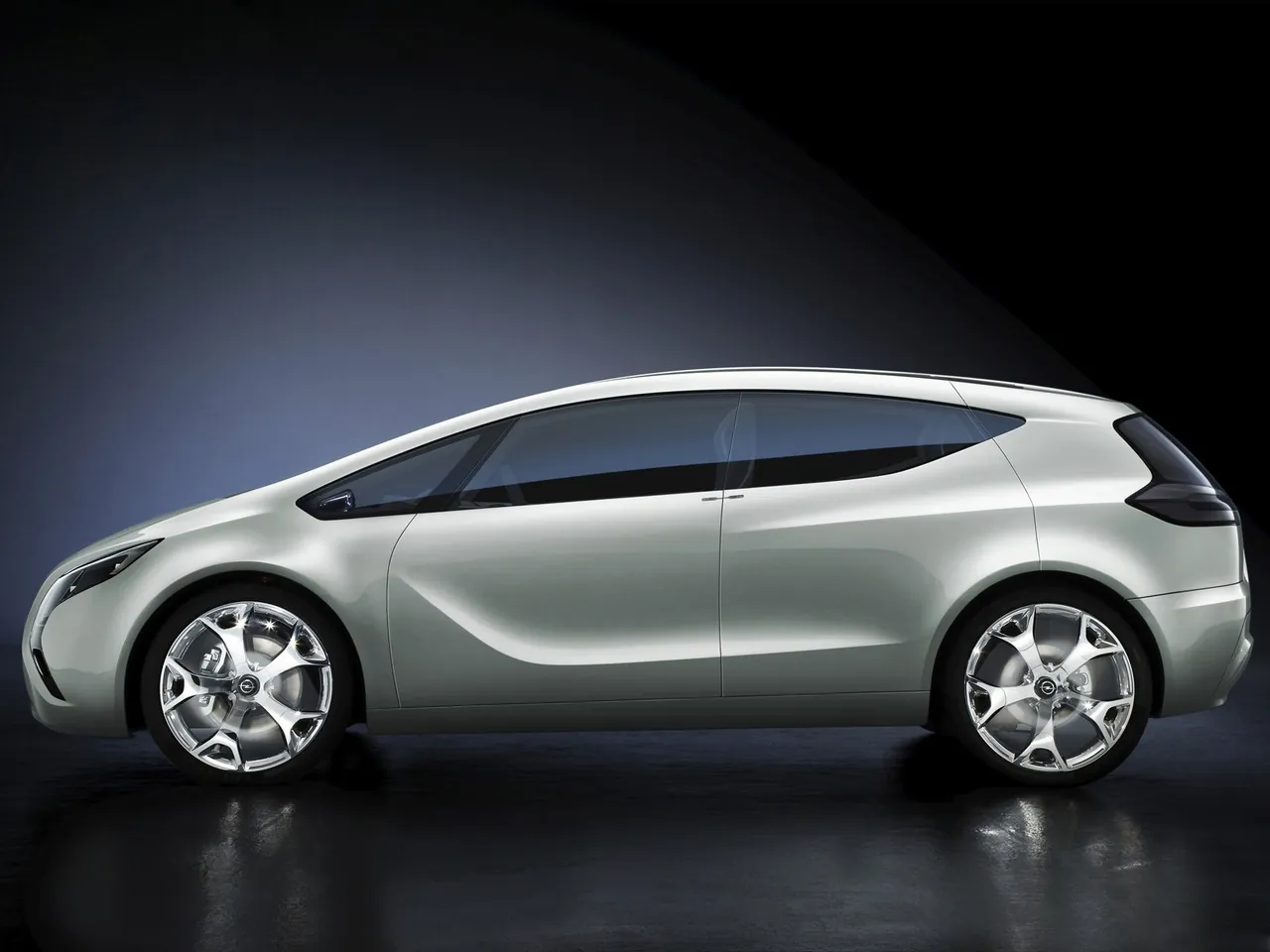 Opel Flextreme Concept (2007) – boční profil