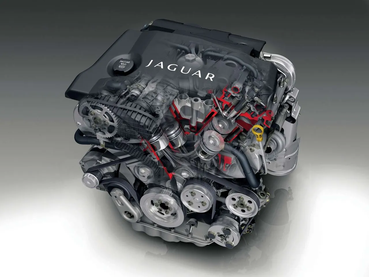 Jaguar XJ 2.7 Diesel (2006) - Engine