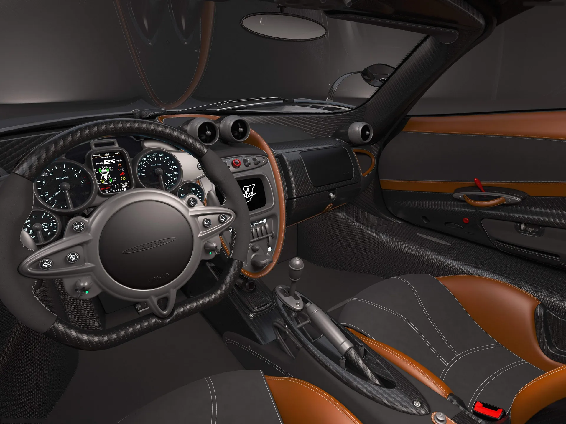 Pagani Imola (2021) – interiér