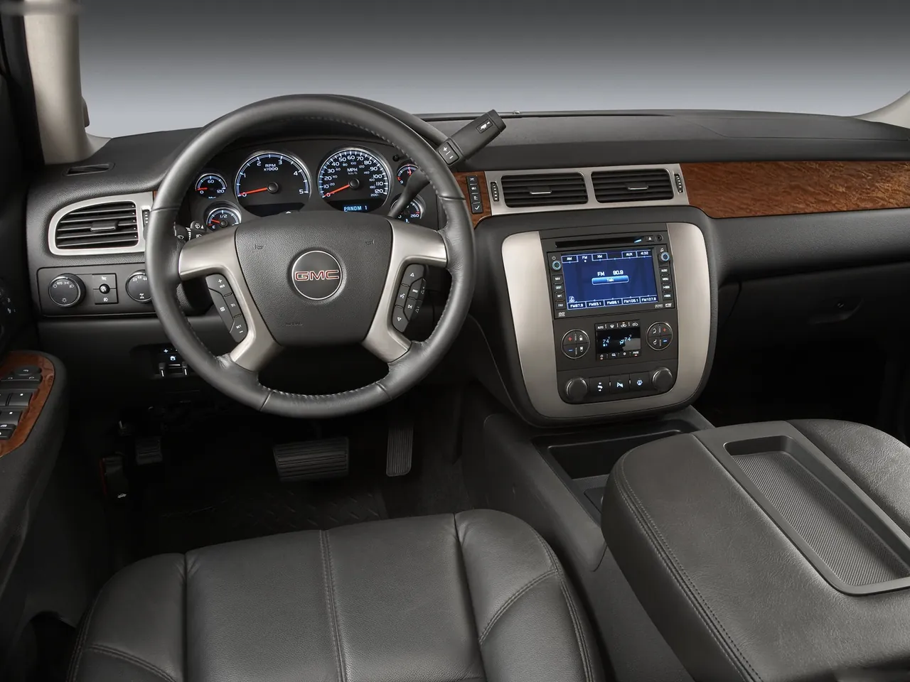 GMC Sierra 3500 HD SLT Crew Cab (2007) – interiér