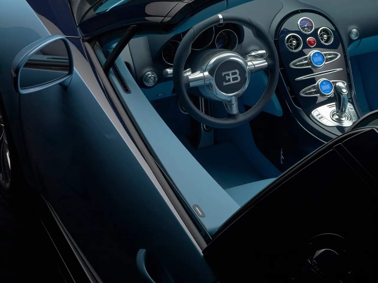 Bugatti Veyron Jean-Pierre Wimille (2013) – interiér
