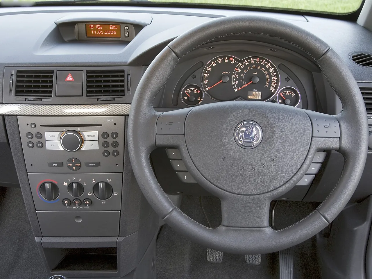 Vauxhall Meriva (2006) – interiér