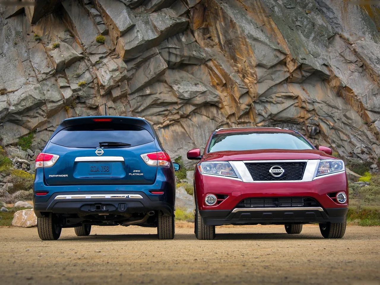 Nissan Pathfinder (2013) – skupinový snímek