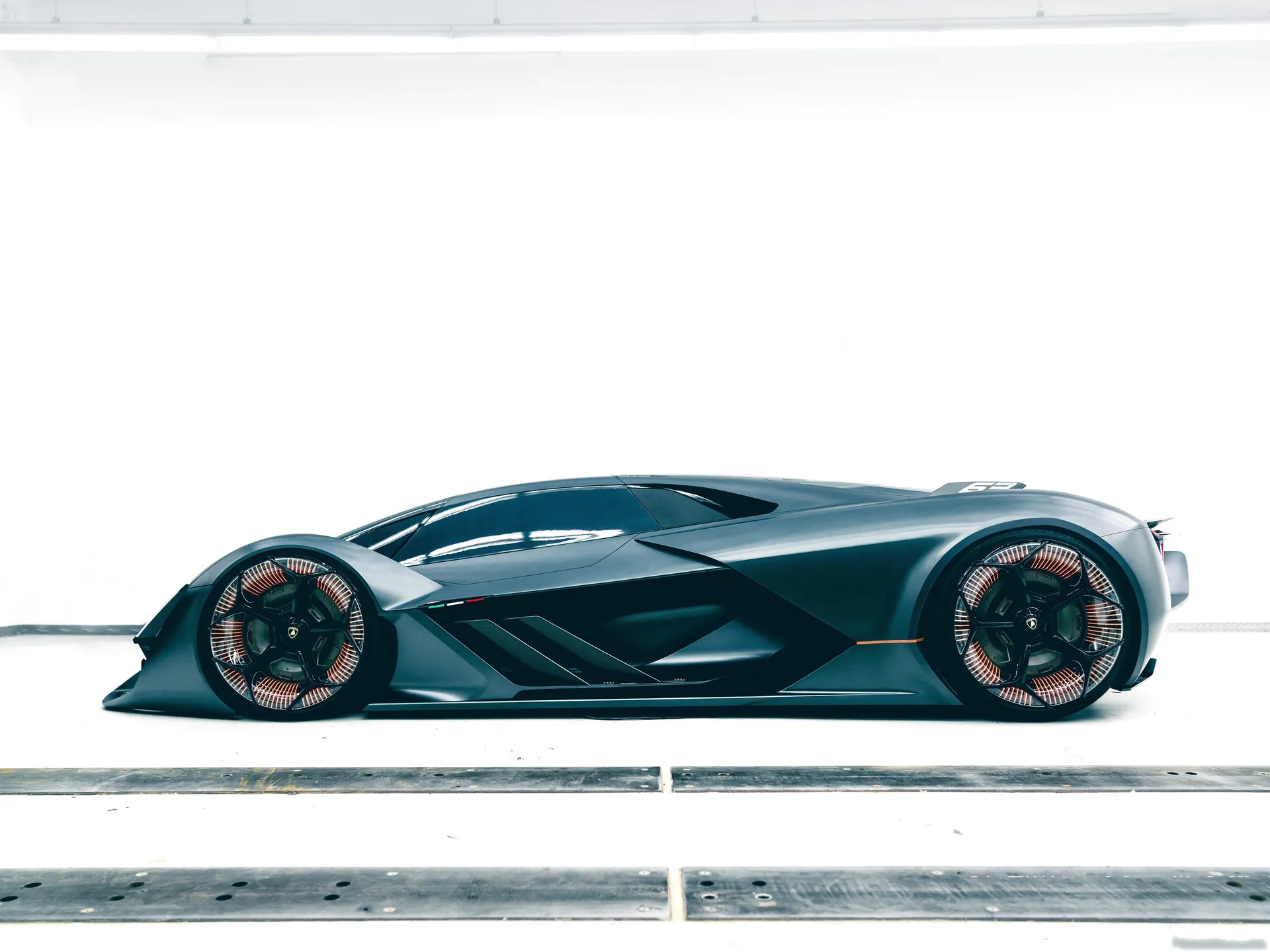 Lamborghini Terzo Millennio Concept (2017) – boční profil