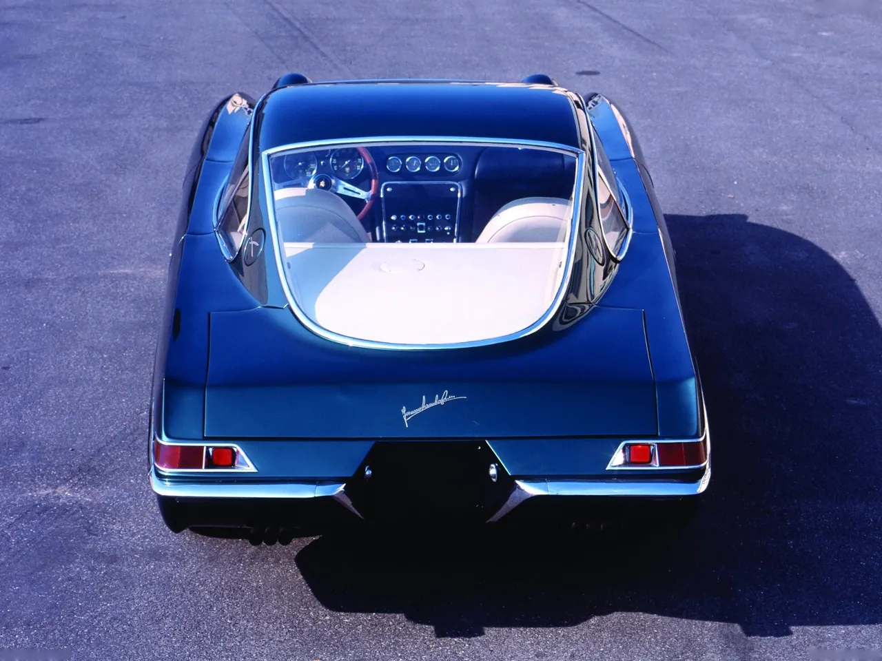 Lamborghini 350 GTV (1963) – zezadu