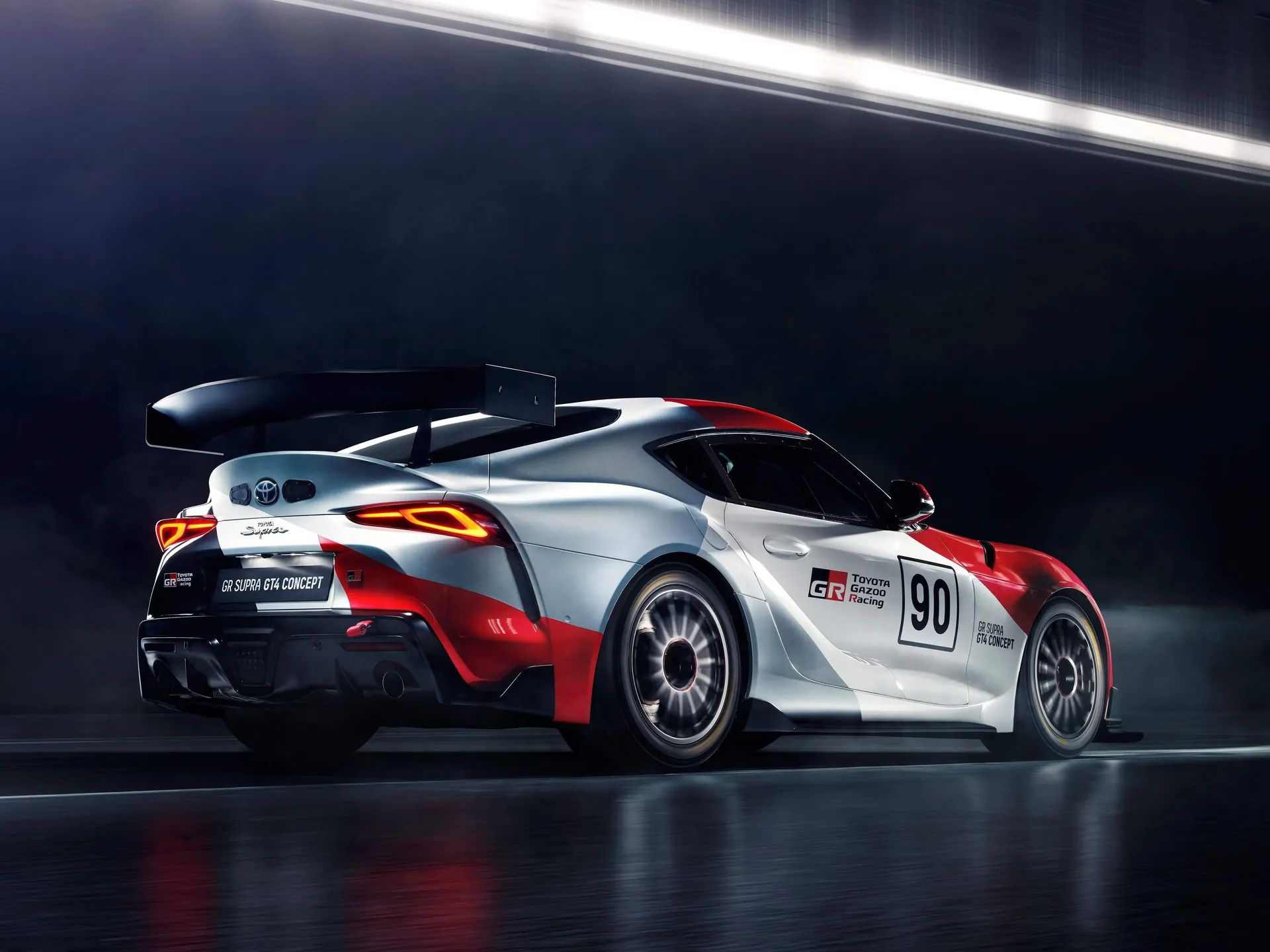 Toyota Supra GT4 Concept (2019) - Rear Three-Quarter