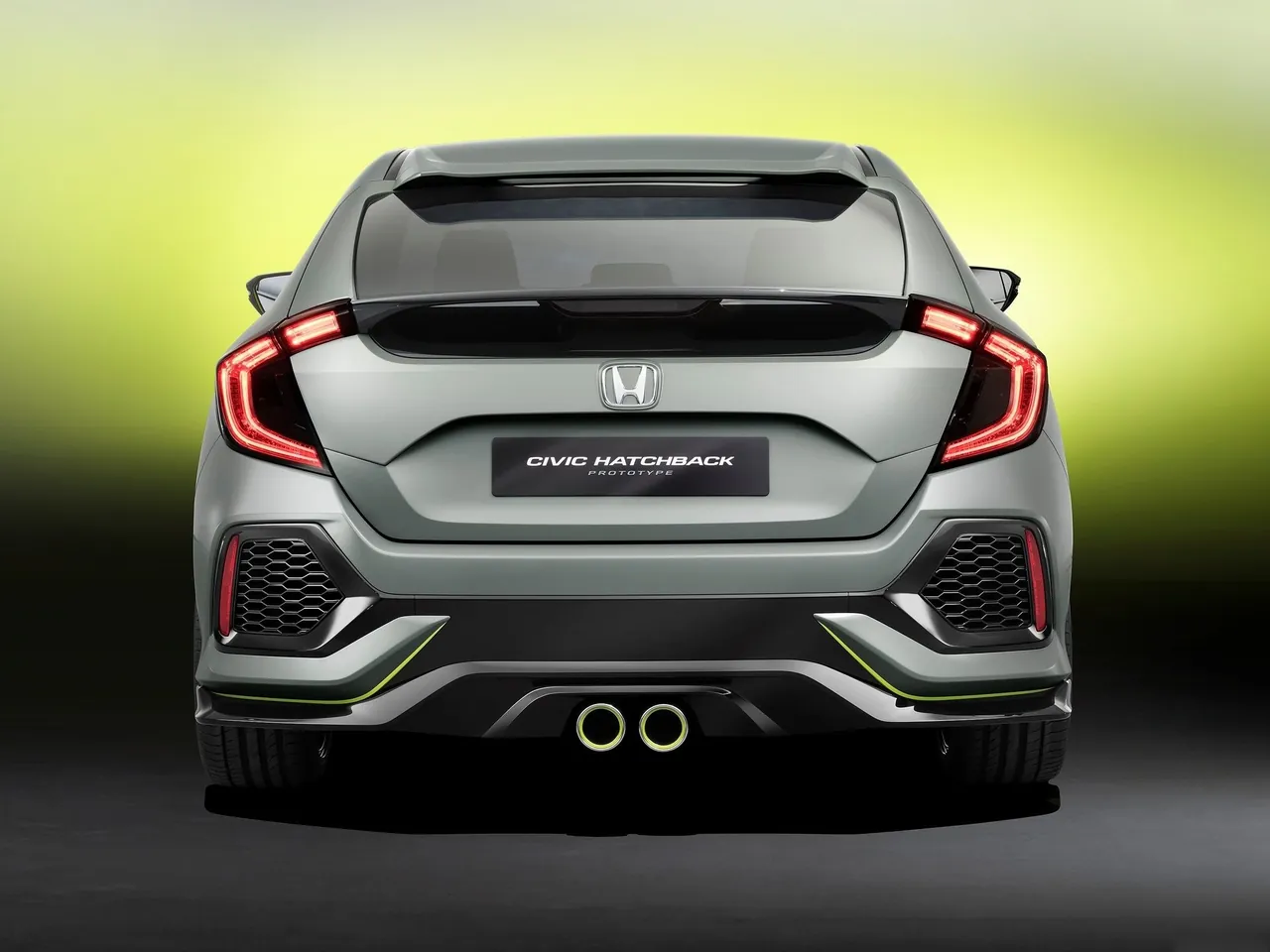 Honda Civic Hatchback Concept (2016) – zezadu