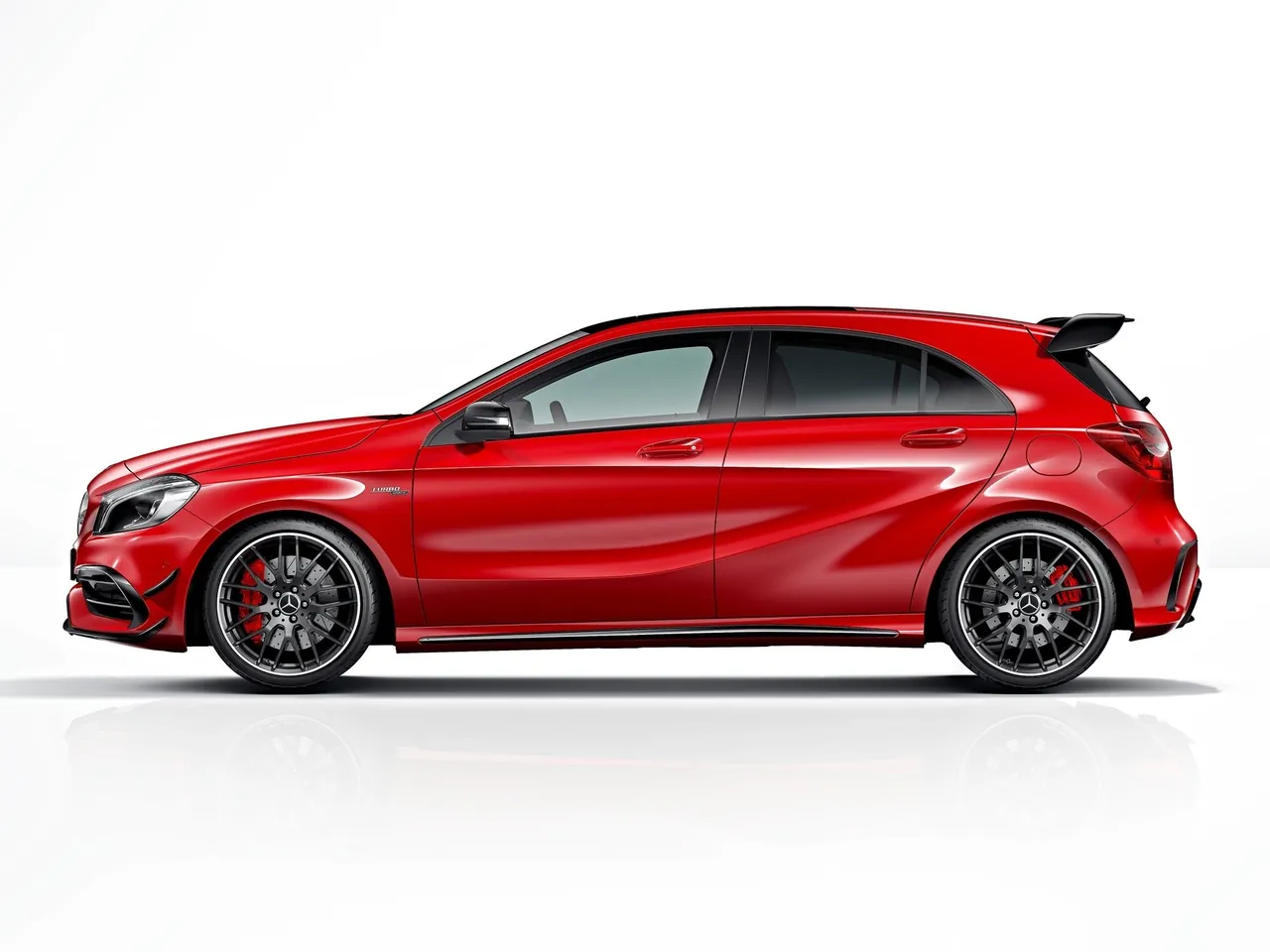 Mercedes-Benz A45 AMG 4Matic (2016) - Side Profile